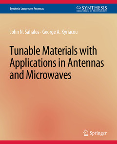 Couverture de l’ouvrage Tunable Materials with Applications in Antennas and Microwaves