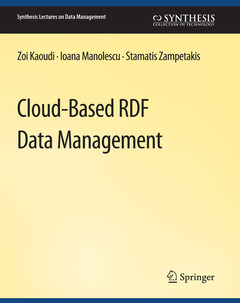Couverture de l’ouvrage Cloud-Based RDF Data Management