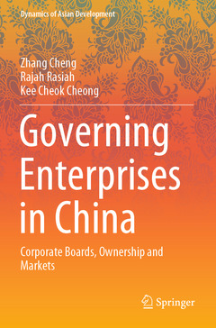 Couverture de l’ouvrage Governing Enterprises in China