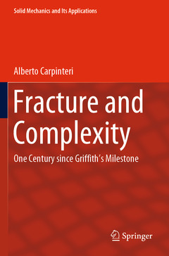 Couverture de l’ouvrage Fracture and Complexity