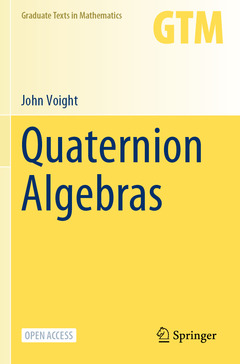 Couverture de l’ouvrage Quaternion Algebras