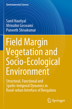 Couverture de l’ouvrage Field Margin Vegetation and Socio-Ecological Environment