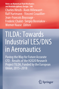 Couverture de l’ouvrage TILDA: Towards Industrial LES/DNS in Aeronautics