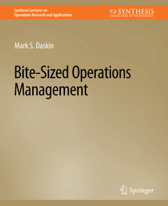 Couverture de l’ouvrage Bite-Sized Operations Management