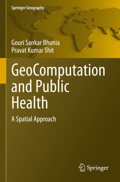 Cover of the book GeoComputation and Public Health