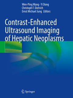 Couverture de l’ouvrage Contrast-Enhanced Ultrasound Imaging of Hepatic Neoplasms