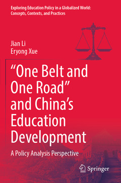 Couverture de l’ouvrage “One Belt and One Road” and China’s Education Development