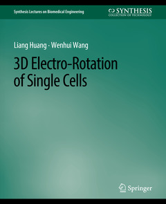 Couverture de l’ouvrage 3D Electro-Rotation of Single Cells