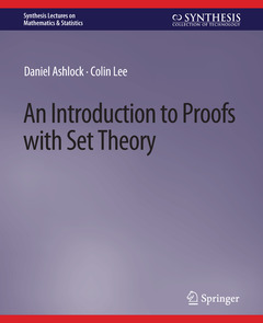 Couverture de l’ouvrage An Introduction to Proofs with Set Theory