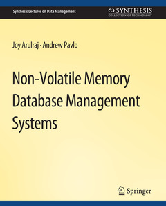 Couverture de l’ouvrage Non-Volatile Memory Database Management Systems