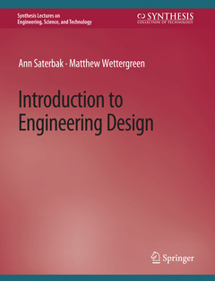 Couverture de l’ouvrage Introduction to Engineering Design