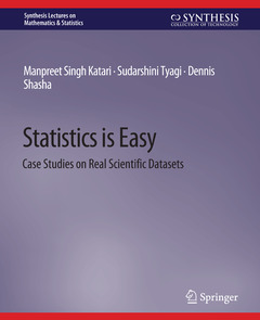 Couverture de l’ouvrage Statistics is Easy