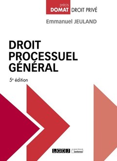 Cover of the book Droit processuel général