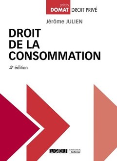 Cover of the book Droit de la consommation