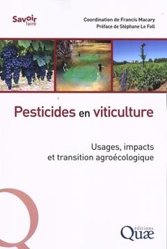 Couverture de l’ouvrage Pesticides en viticulture