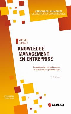 Cover of the book Knowledge management en entreprise