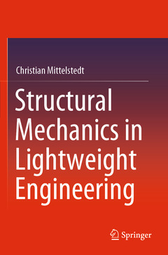 Couverture de l’ouvrage Structural Mechanics in Lightweight Engineering