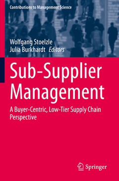 Couverture de l’ouvrage Sub-Supplier Management