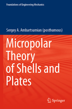 Couverture de l’ouvrage Micropolar Theory of Shells and Plates