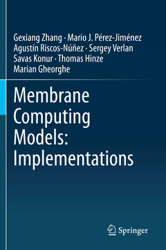 Cover of the book Membrane Computing Models: Implementations