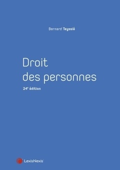 Cover of the book Droit des personnes