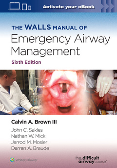 Cover of the book The Walls Manual of Emergency Airway Management