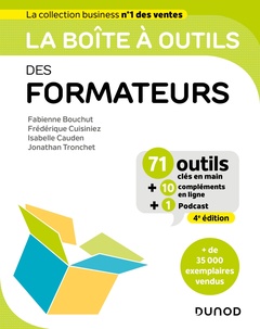 Cover of the book La boîte à outils des formateurs - 4e éd.