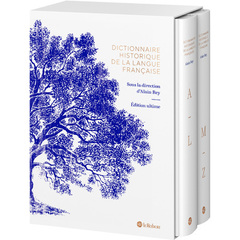 Couverture de l’ouvrage Dictionnaire Historique de la Langue Française 2 volumes