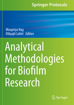 Couverture de l’ouvrage Analytical Methodologies for Biofilm Research