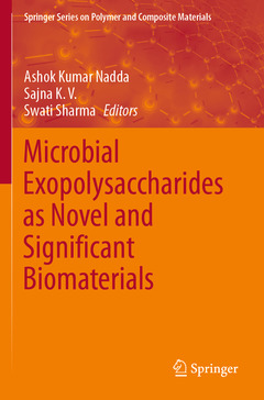 Couverture de l’ouvrage Microbial Exopolysaccharides as Novel and Significant Biomaterials