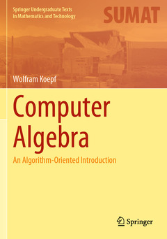 Couverture de l’ouvrage Computer Algebra