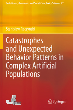 Cover of the book Catastrophes and Unexpected Behavior Patterns in Complex Artificial Populations