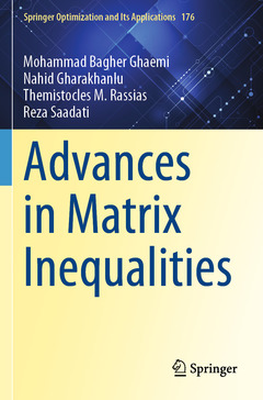 Couverture de l’ouvrage Advances in Matrix Inequalities
