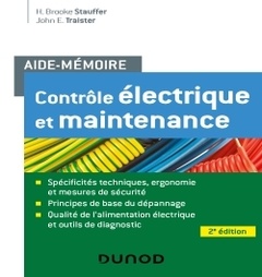 Couverture de l’ouvrage Aide-mémoire - Contrôle électrique et Maintenance