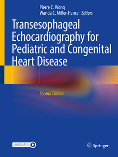 Couverture de l’ouvrage Transesophageal Echocardiography for Pediatric and Congenital Heart Disease