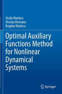 Couverture de l’ouvrage Optimal Auxiliary Functions Method for Nonlinear Dynamical Systems