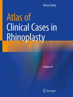 Couverture de l’ouvrage Atlas of Clinical Cases in Rhinoplasty