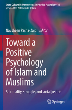 Couverture de l’ouvrage Toward a Positive Psychology of Islam and Muslims 