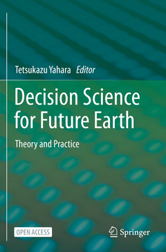 Couverture de l’ouvrage Decision Science for Future Earth