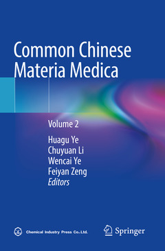 Couverture de l’ouvrage Common Chinese Materia Medica
