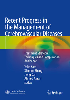 Couverture de l’ouvrage Recent Progress in the Management of Cerebrovascular Diseases