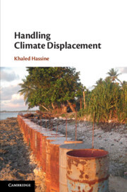 Cover of the book Handling Climate Displacement