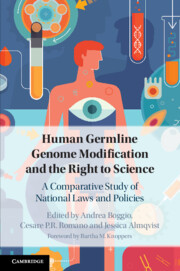 Couverture de l’ouvrage Human Germline Genome Modification and the Right to Science