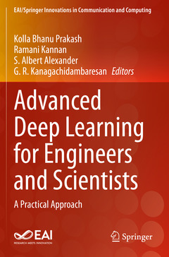 Couverture de l’ouvrage Advanced Deep Learning for Engineers and Scientists