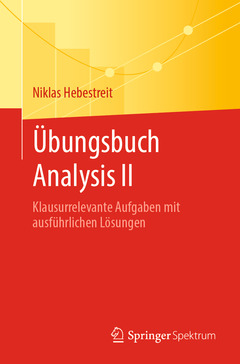 Couverture de l’ouvrage Übungsbuch Analysis II
