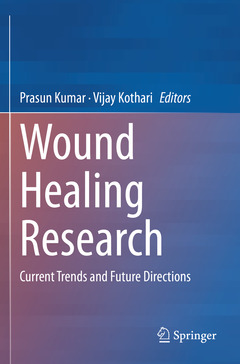 Couverture de l’ouvrage Wound Healing Research