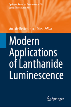 Couverture de l’ouvrage Modern Applications of Lanthanide Luminescence