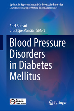Couverture de l’ouvrage Blood Pressure Disorders in Diabetes Mellitus