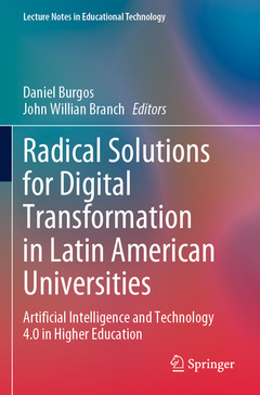 Couverture de l’ouvrage Radical Solutions for Digital Transformation in Latin American Universities