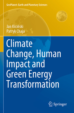 Couverture de l’ouvrage Climate Change, Human Impact and Green Energy Transformation